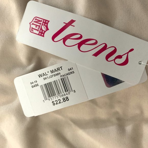 NWT: NFL Green Bay Packers | Camo Short-Sleeve T-Shirt with Knot | Sz Juniors L - Picture 8 of 10